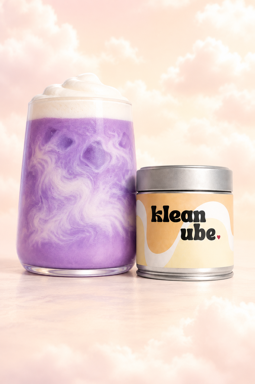 Ube Vanille 50 g – Pur Ube en poudre goût vanille Klean ube